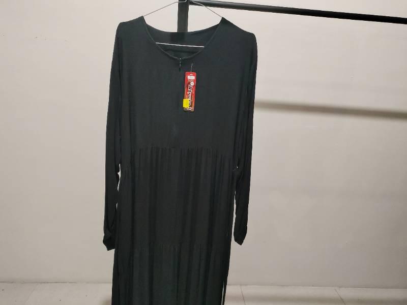 Gamis hitam katun